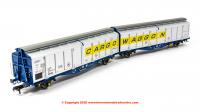 SB008G Revolution Trains IZA Cargowaggon Twin number 2380 2929 007-5 in revised livery